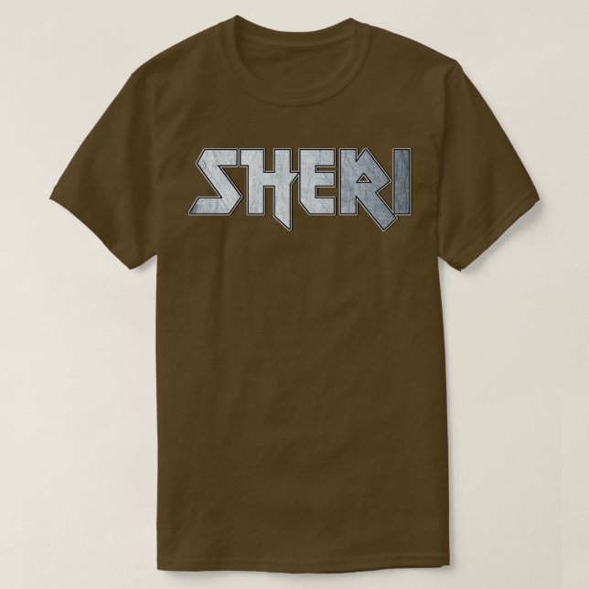 Heavy metall Sheri T Shirt (Design framsida)