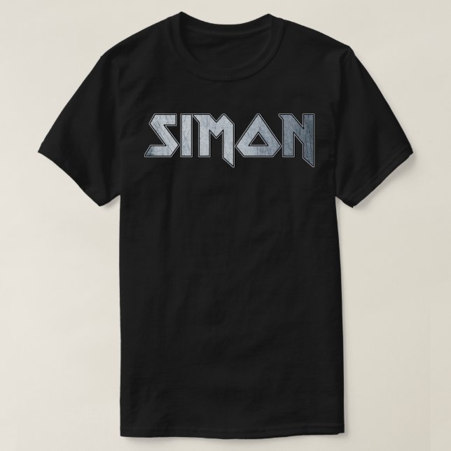 Heavy metall Simon T Shirt (Design framsida)