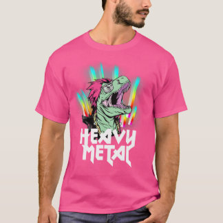 Heavy Metall T Rex Dinosaur Shirt