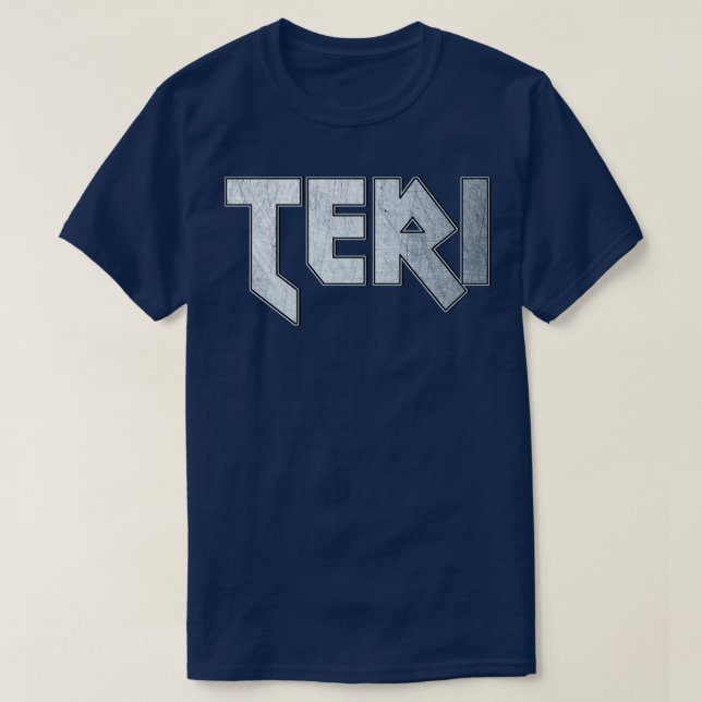 Heavy metall Teri T Shirt (Design framsida)
