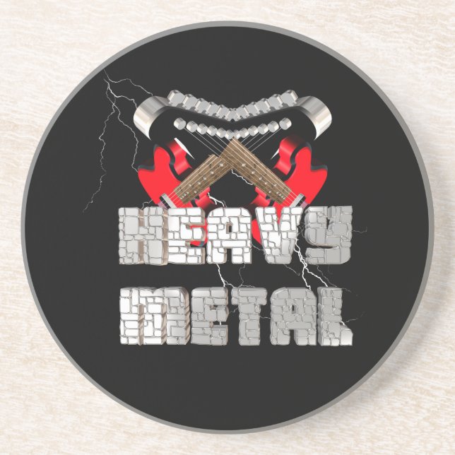 Heavy metall underlägg (Framsidan)