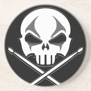 Heavy Metall Underlägg Sten & Roll Drummer Underlä