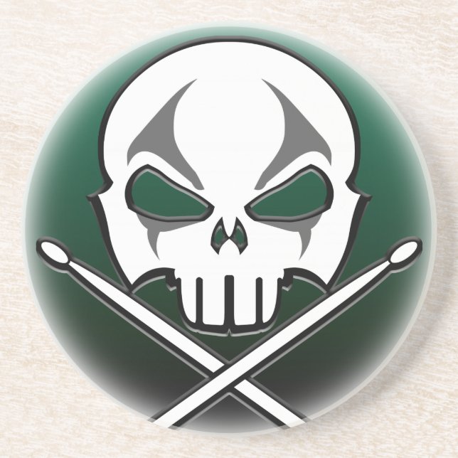 Heavy Metall Underlägg Sten & Roll Drummer Underlä (Framsidan)