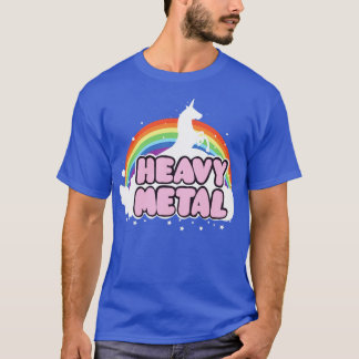 Heavy Metall Unicorn Music Ella Lopez Gift T Shirt
