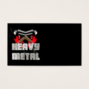 Heavy metall visitkort