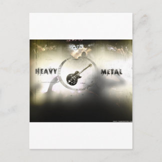 Heavy Metall Vykort