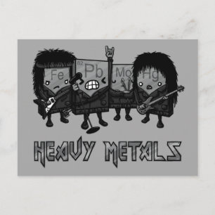Heavy Metall Vykort