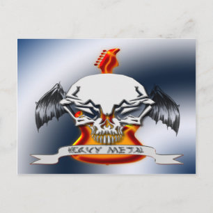 Heavy Metall Vykort