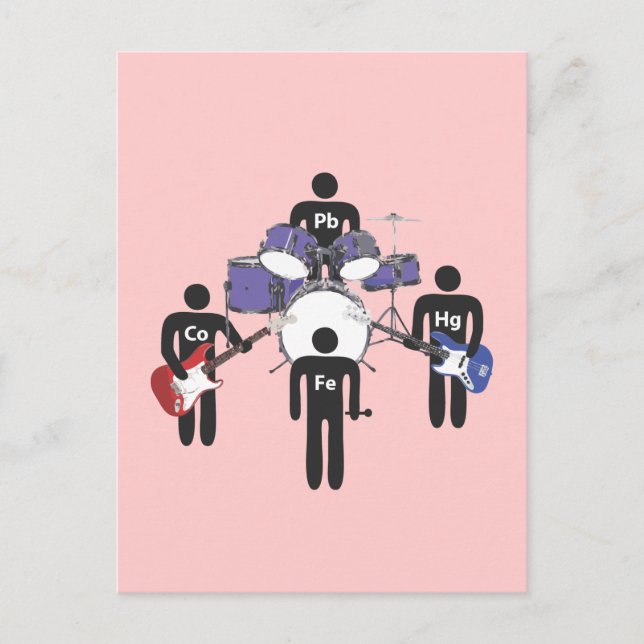 Heavy Metall Vykort (Framsida)