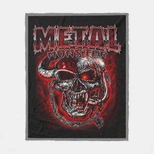 Heavy metalmonster fleecefilt