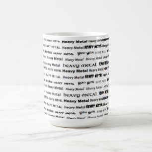 Heavy metalmugg kaffemugg