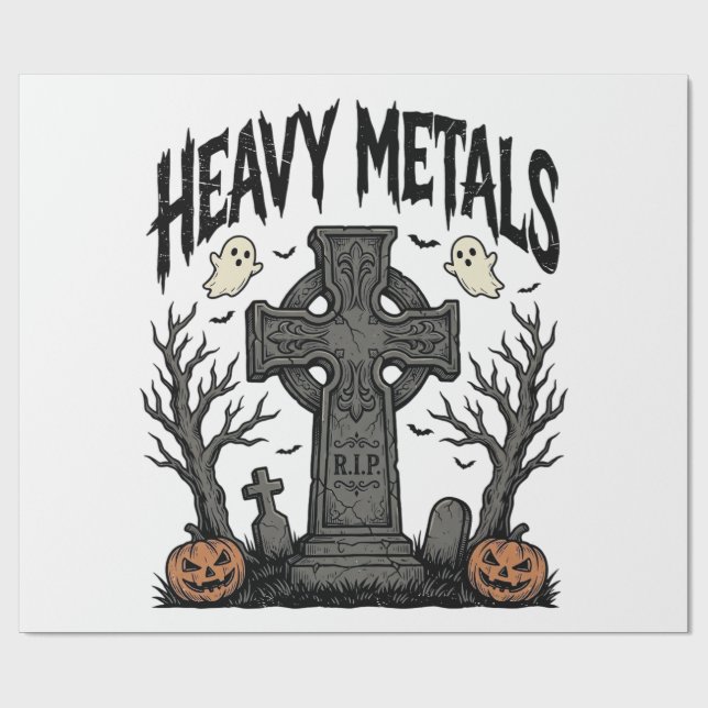Heavy Metals Halloween Graveyard Vector Design_1 Presentpapper (Platt)