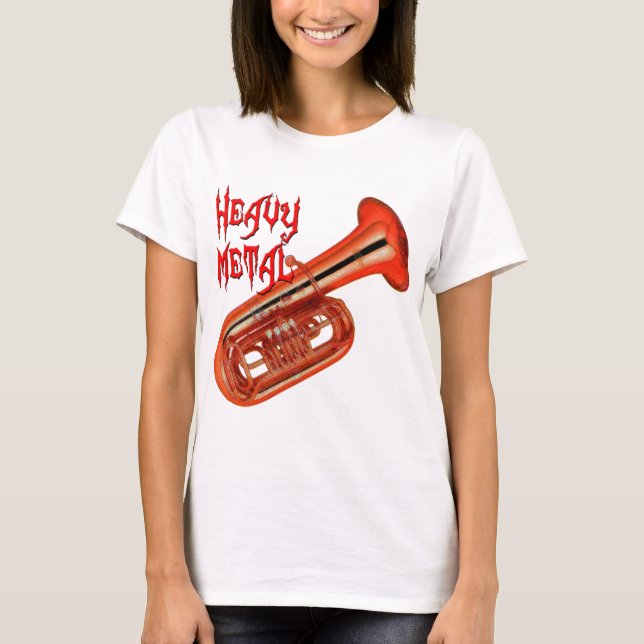 Heavy metalTuba T-shirt (Framsida)