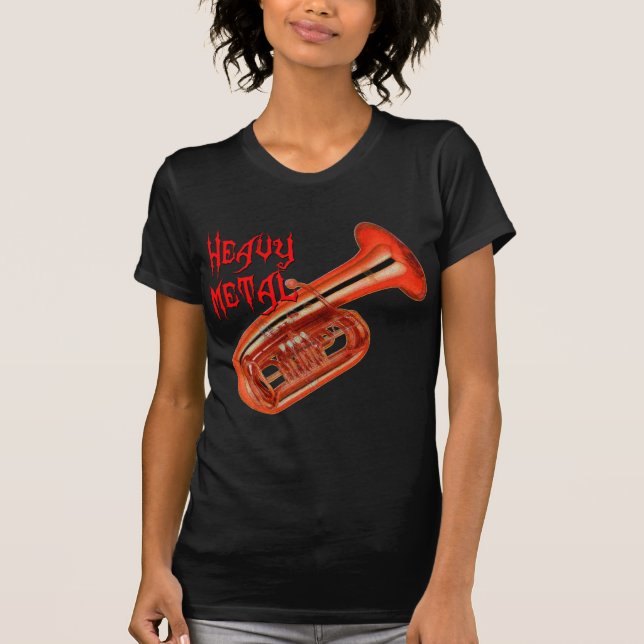 Heavy metalTuba T-shirt (Framsida)