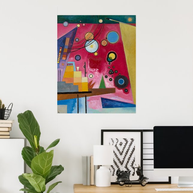 Heavy Red | Kandinsky | Poster (Hemmakontoret)