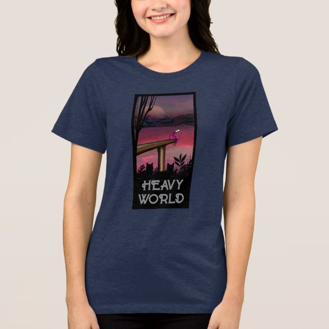 Heavy World T-Shirt (Framsida)