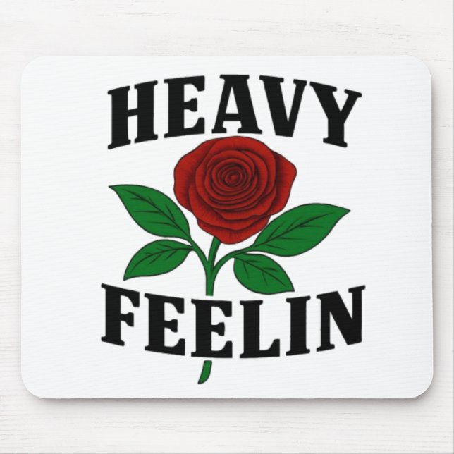 Heavyfeelin Mouse Pad Musmatta (Framsidan)