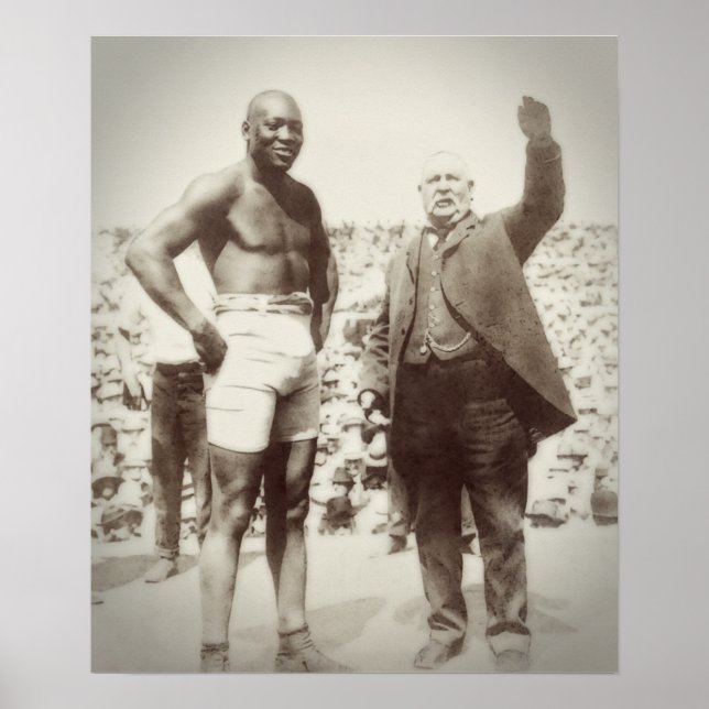 HEAVYWEIGHT CHAMPION JACK JOHNSON 1908-1915 POSTER (Framsidan)