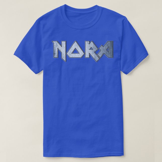 Heay metall Nora T Shirt (Design framsida)