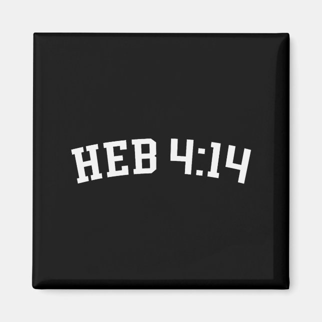 Heb 4_14  magnet (Framsidan)