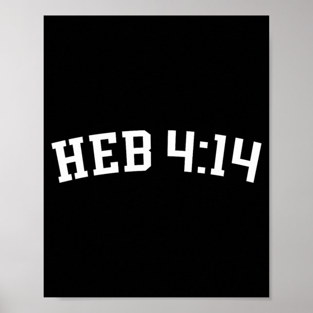 Heb 4_14  poster (Framsidan)