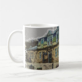 Hebden Bridge järnvägsstation konst Kaffemugg