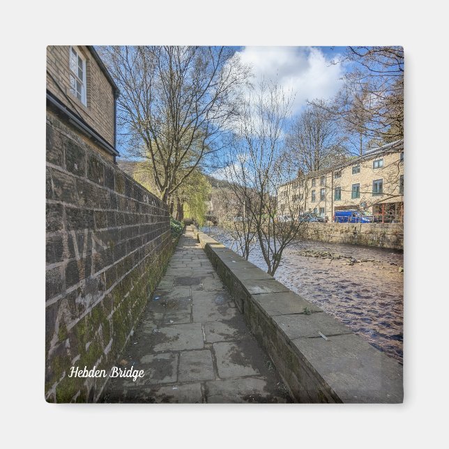 Hebden Bridge Magnet (Framsidan)