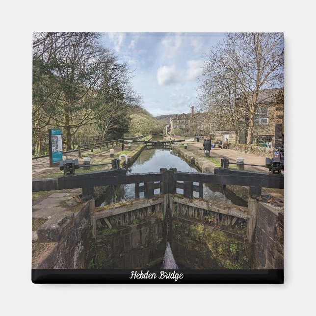 Hebden Bridge Magnet (Framsidan)