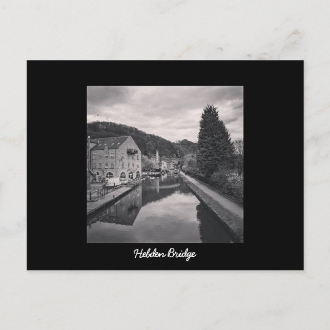 Hebden Bridge Vykort (Framsida)
