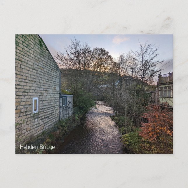 Hebden Bridge Vykort (Framsida)