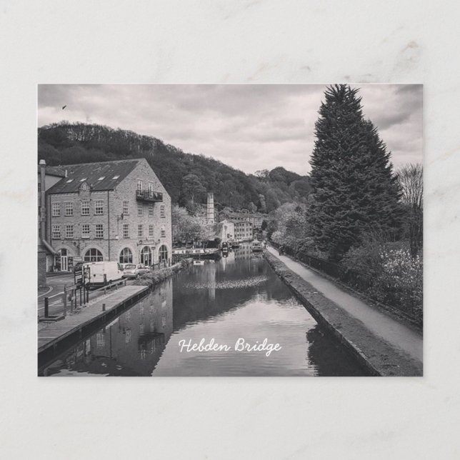 Hebden Bridge Vykort (Framsida)