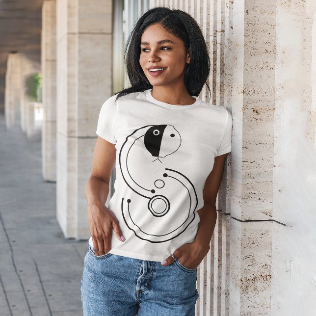 Hebi Snake Zodiac-tecken T Shirt (Skapare uppladdad)