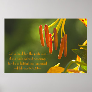 Hebrar 10:23 poster