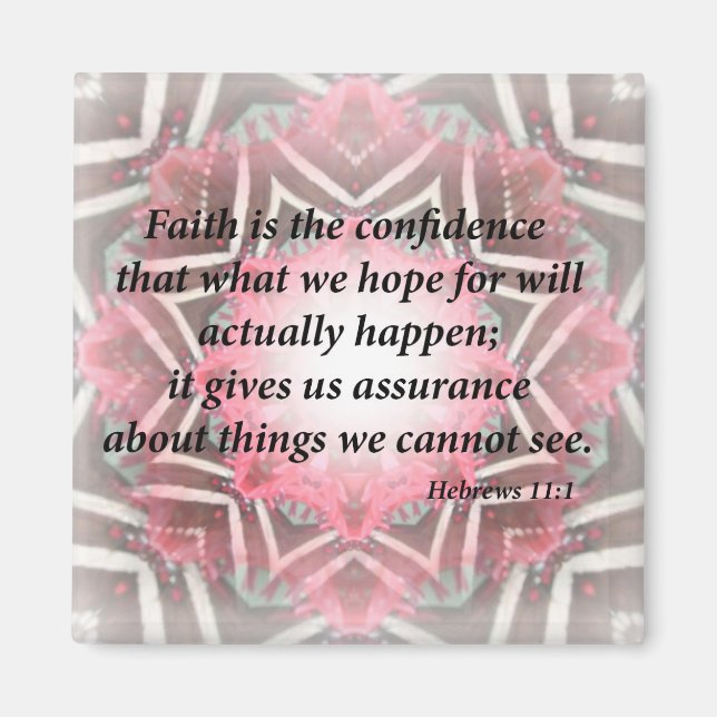 Hebrar 11:1 magnet (Framsidan)