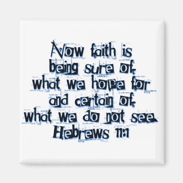 Hebrar 11:1 magnet (Framsidan)