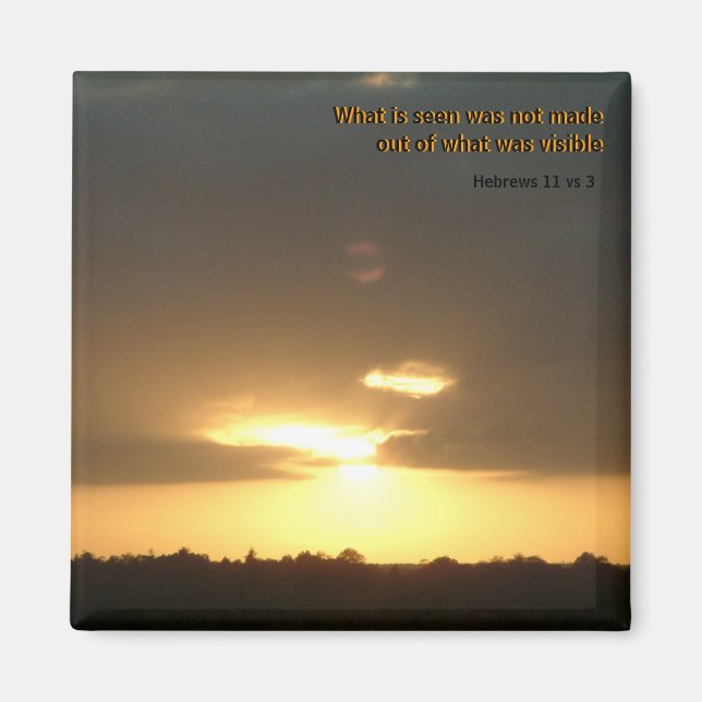 Hebrar 11 mot 3 | Magnet (Framsidan)