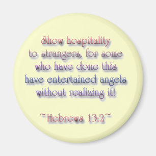 Hebrar 13:2 magnet