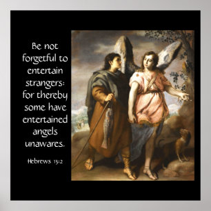 Hebrar 13:2 poster