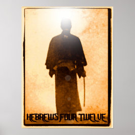 Hebrar 4:12 samurai poster