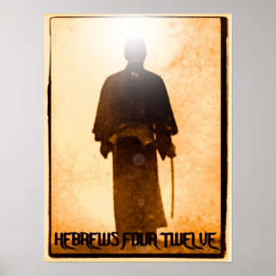 Hebrar 4:12 samurai poster