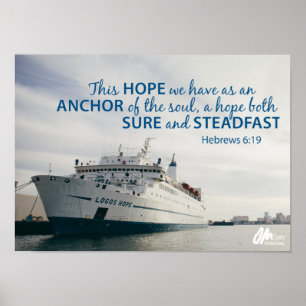 Hebrar 6:19 Poster