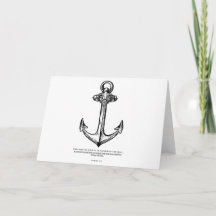 Hebrarna 6:19 - Ankaret av min själ.