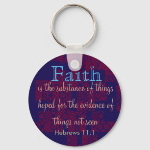 Hebré11:1 Keychain Nyckelring
