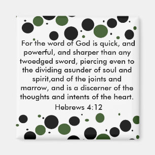 Hebré4:12magnet Magnet