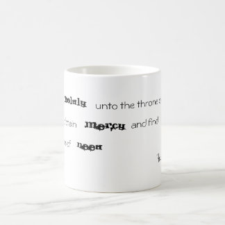 Hebré4:16 Kaffemugg