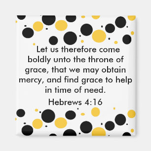 Hebré4:16magnet Magnet