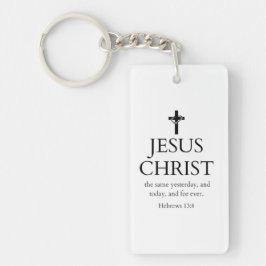 Hebreerbrev 13:8 KJV Jesus Christus för evigt Bibe