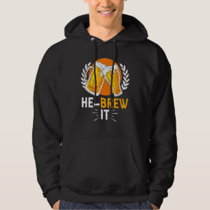 Hebreisk judisk israelitisk öl Han brygger den Hoodie