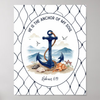 Hebreiska 6:19 Väggkonst & Dekor