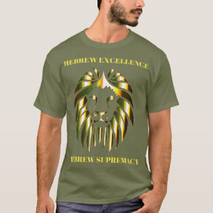Hebreiska cellens och hebreiska överlägsenhet t shirt
